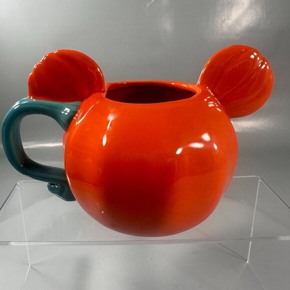 Disney Parks Mickey Mouse Mug Pumpkin Ceramic Halloween Jack Lantern 2023 - Picture 3 of 15